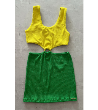 VESTIDO MALIBU AQUARELA